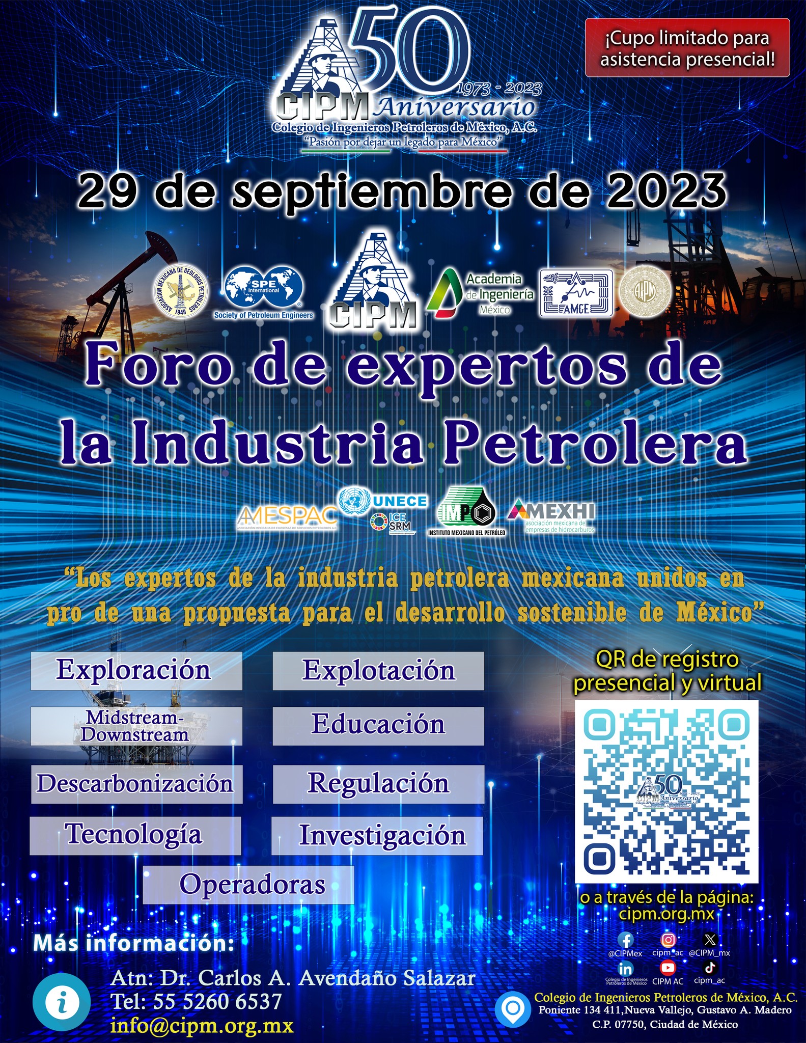 Foro de Expertos de la Industria Petrolera 29 septiembre 2023