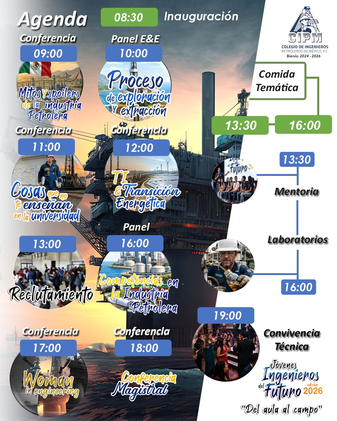 Foro Jóvenes Ingenieros del Futuro 2026 - Agenda