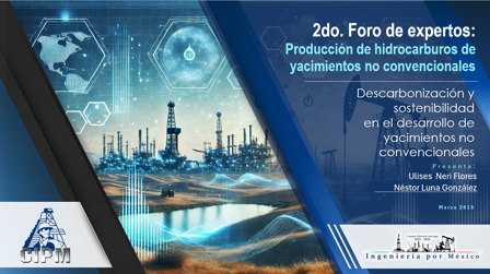 Conferencia Descarbonización y sostenibilidad en el desarrollo de yacimientos no convencionales