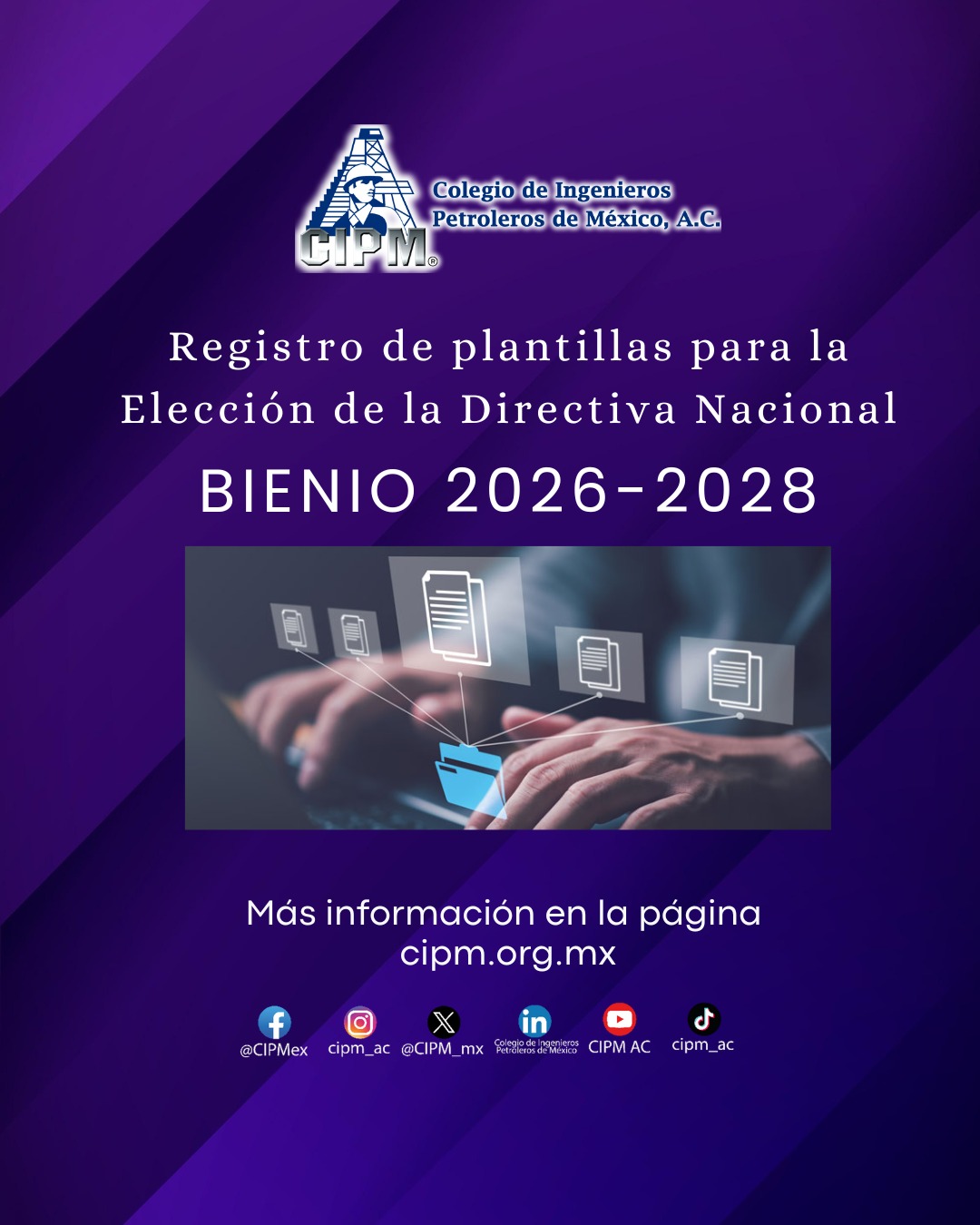 Elección del Consejo Directivo Nacional 2026-2028