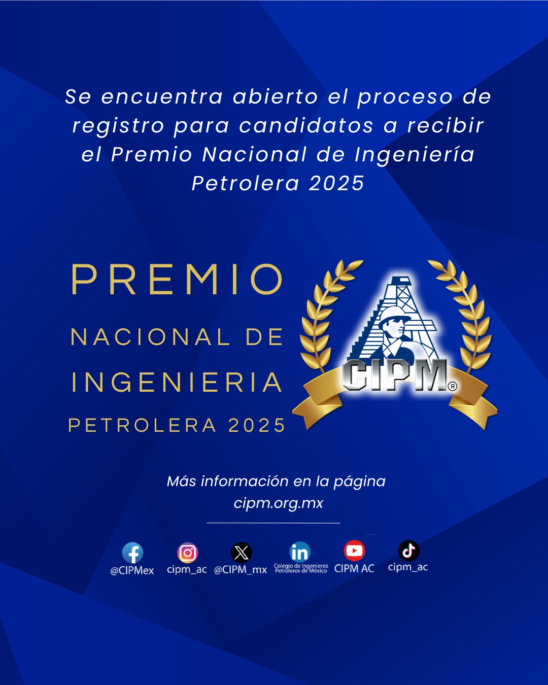 Premio Nacional Ingeniería Petrolera 2025