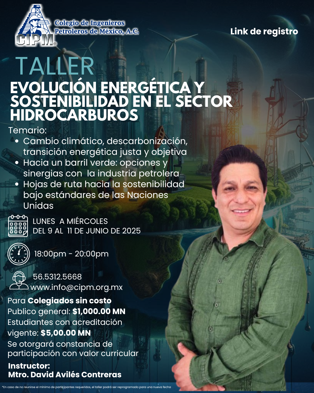 Taller: Evolución energética y sostenibilidad en el sector hidrocarburos