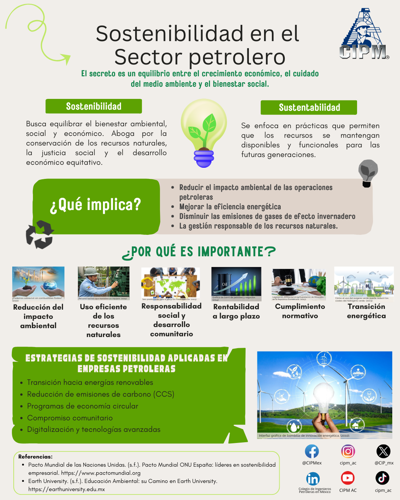 Sostenibilidad en el sector petrolero